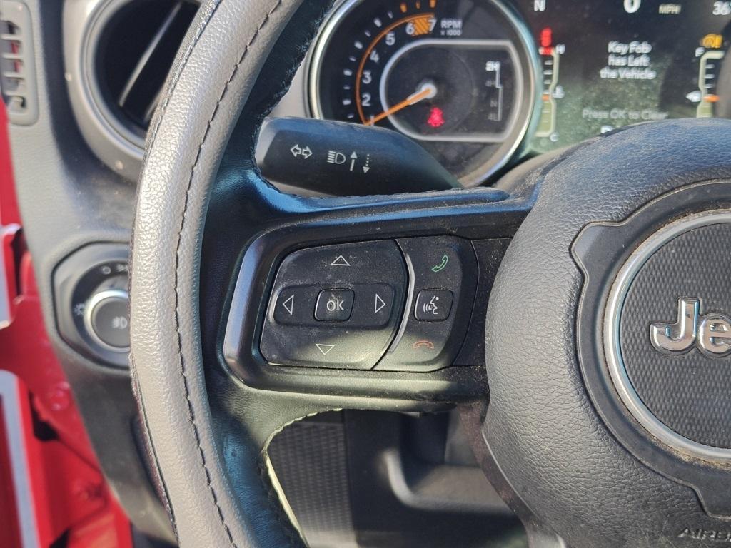 used 2021 Jeep Wrangler Unlimited car, priced at $28,380