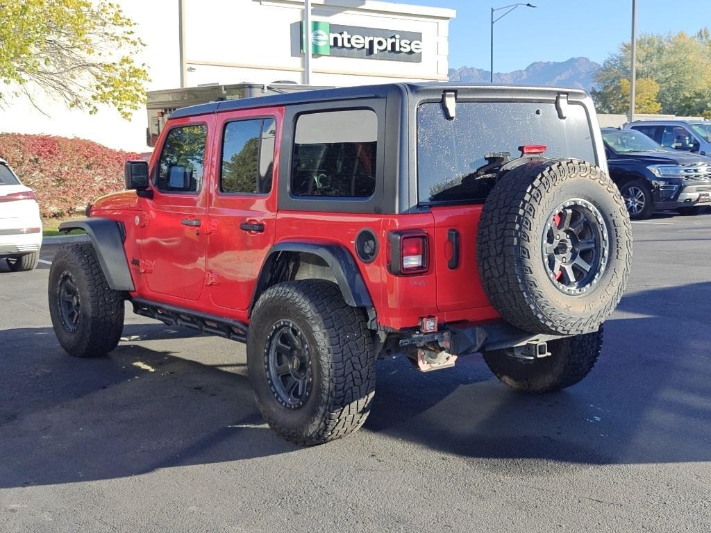 used 2021 Jeep Wrangler Unlimited car, priced at $28,380