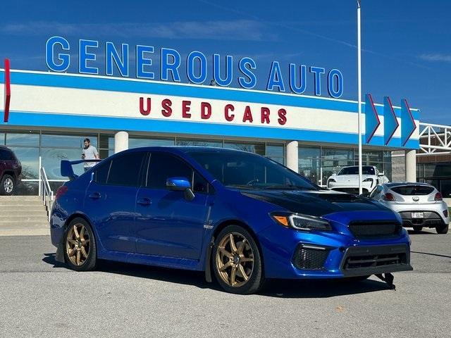 used 2015 Subaru WRX STI car, priced at $17,928