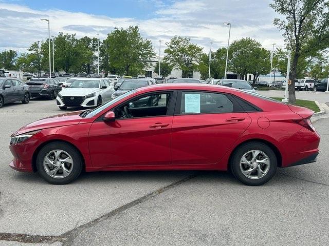 used 2021 Hyundai Elantra car, priced at $18,037