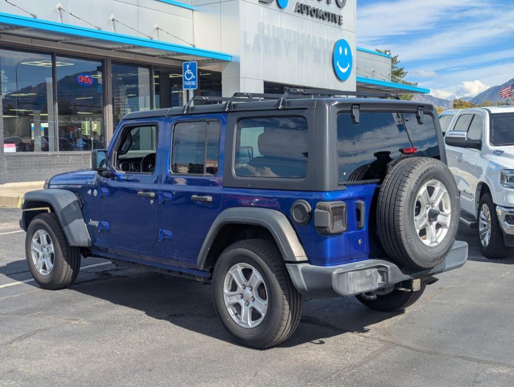 used 2018 Jeep Wrangler Unlimited car, priced at $25,688