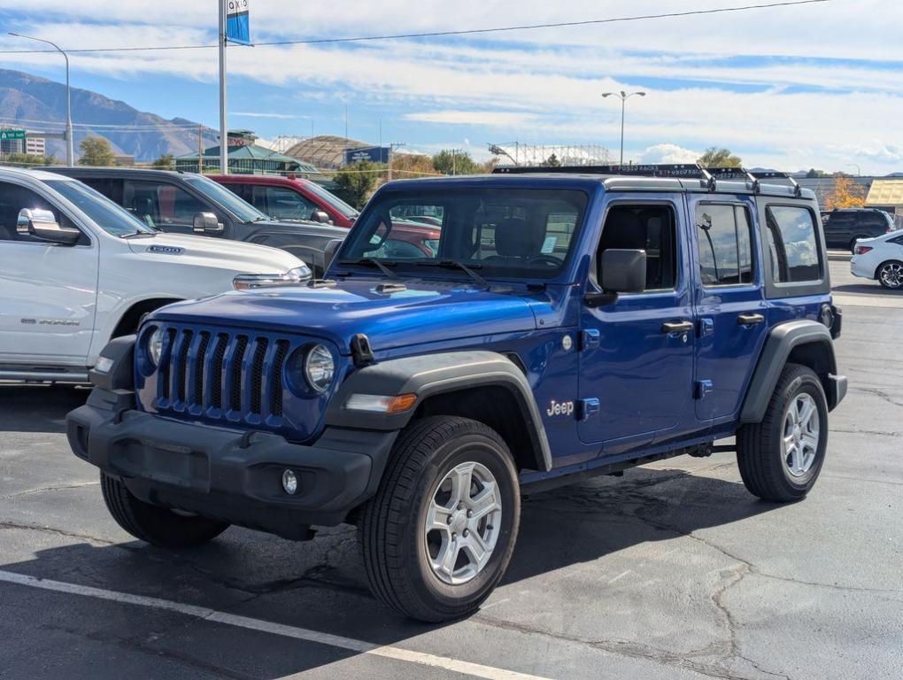 used 2018 Jeep Wrangler Unlimited car, priced at $25,688