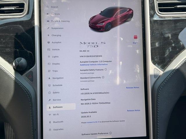 used 2018 Tesla Model S car, priced at $23,663