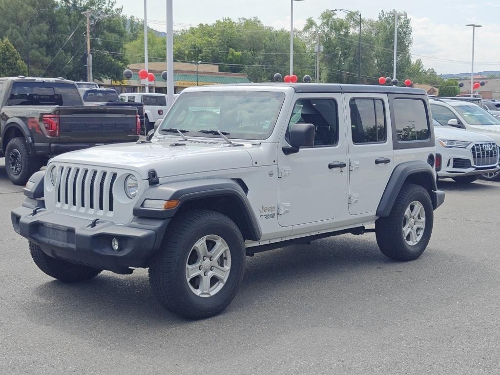 used 2020 Jeep Wrangler Unlimited car, priced at $21,980