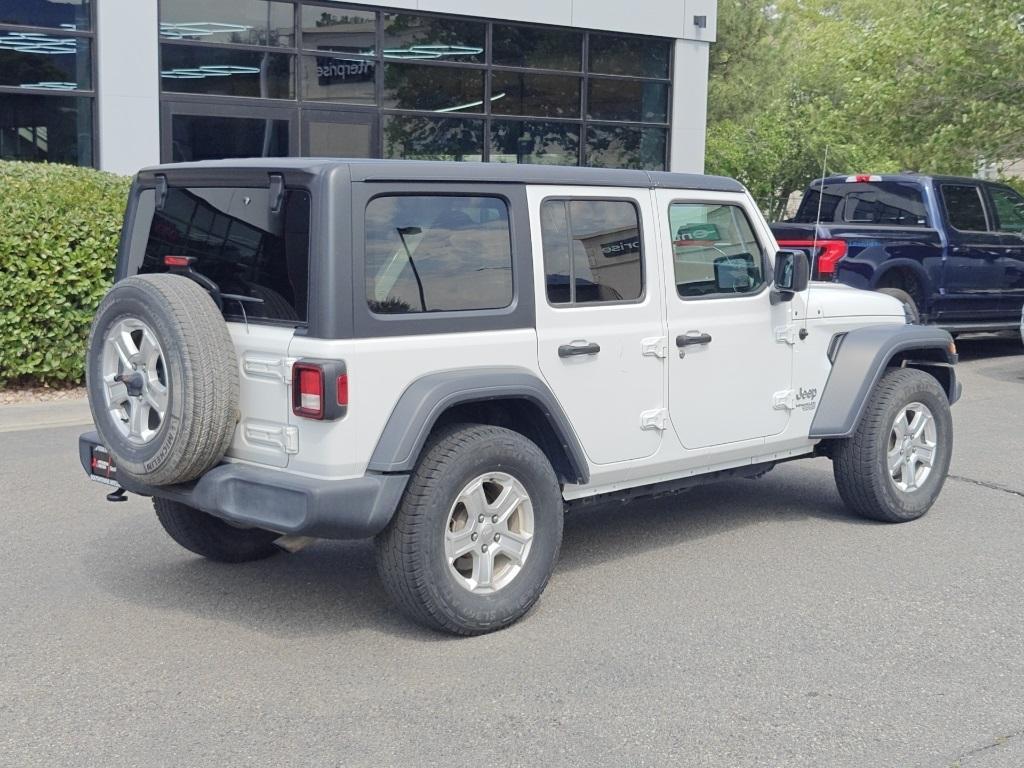used 2020 Jeep Wrangler Unlimited car, priced at $21,980