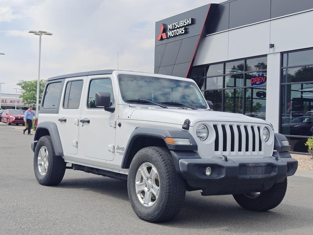 used 2020 Jeep Wrangler Unlimited car, priced at $21,980
