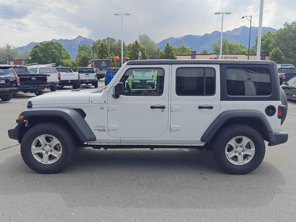 used 2020 Jeep Wrangler Unlimited car, priced at $21,980