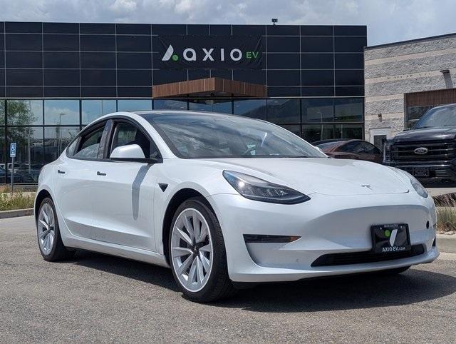 used 2022 Tesla Model 3 car, priced at $24,500