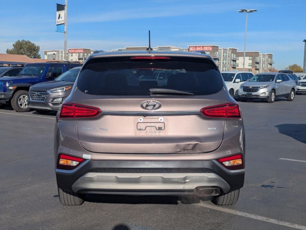 used 2019 Hyundai Santa Fe car, priced at $14,988