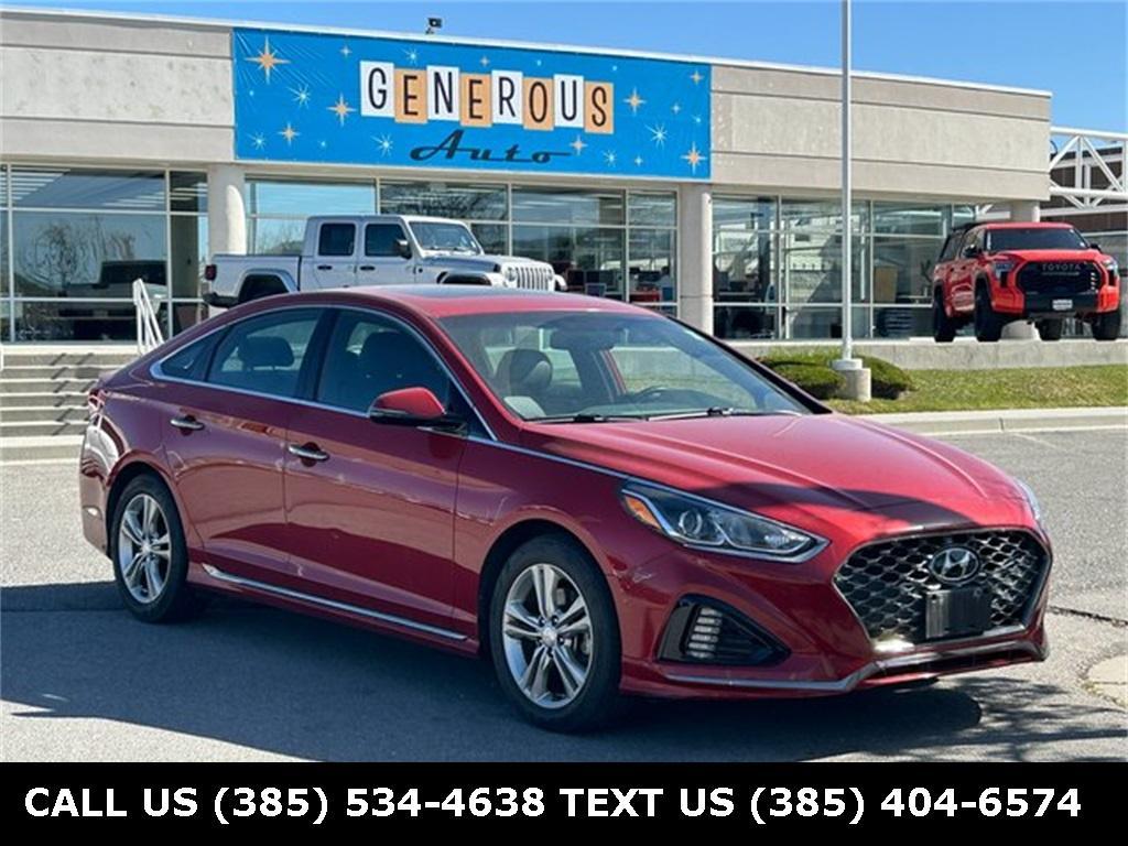 used 2018 Hyundai Sonata car, priced at $15,900
