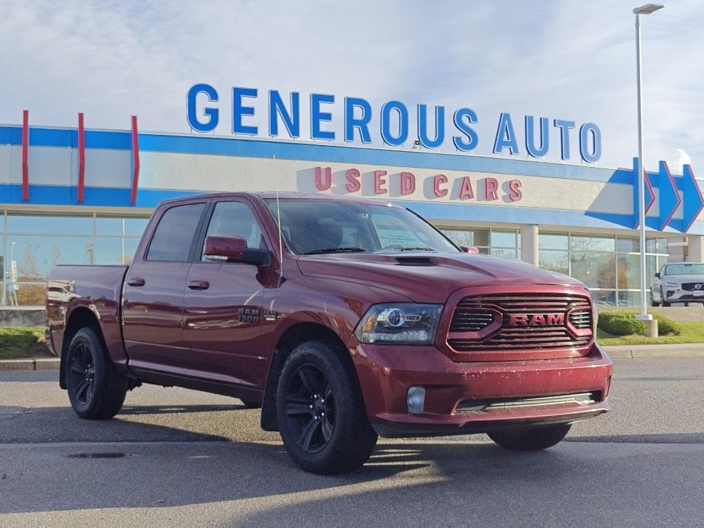 used 2018 Ram 1500 car, priced at $31,950