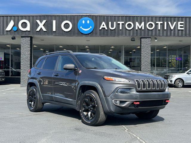 used 2015 Jeep Cherokee car, priced at $15,550