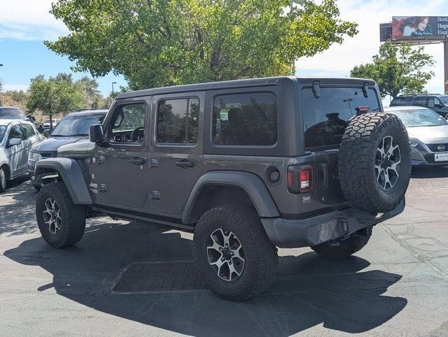 used 2018 Jeep Wrangler Unlimited car, priced at $16,588