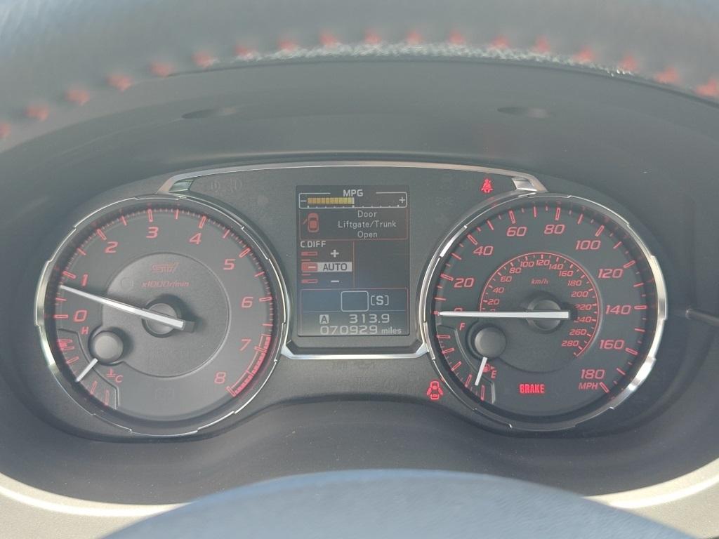used 2017 Subaru WRX STI car, priced at $24,980