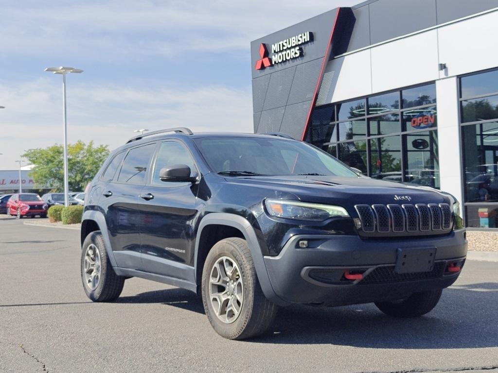 used 2020 Jeep Cherokee car, priced at $17,080