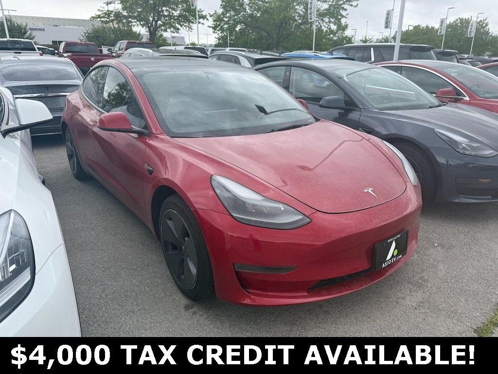 used 2022 Tesla Model 3 car, priced at $26,000