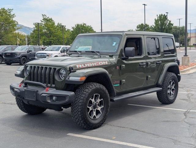 used 2021 Jeep Wrangler Unlimited car, priced at $35,117