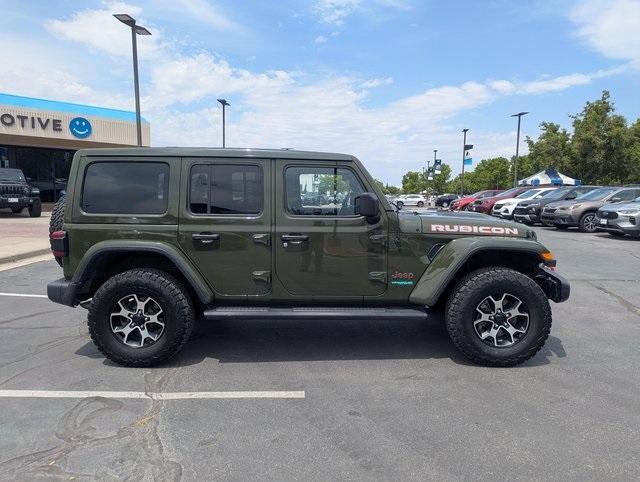 used 2021 Jeep Wrangler Unlimited car, priced at $35,117