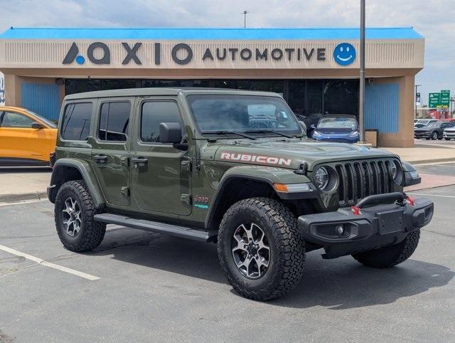 used 2021 Jeep Wrangler Unlimited car, priced at $35,117