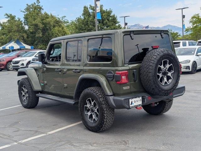used 2021 Jeep Wrangler Unlimited car, priced at $35,117