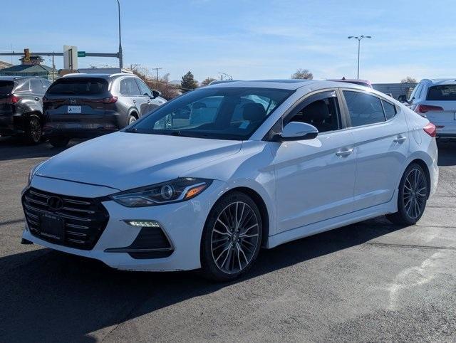 used 2018 Hyundai Elantra car, priced at $8,988