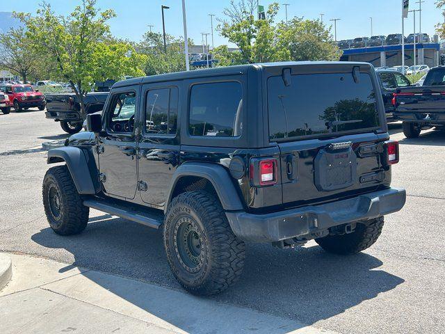 used 2022 Jeep Wrangler Unlimited car, priced at $31,995