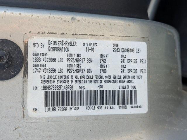 used 2002 Dodge Durango car, priced at $3,988