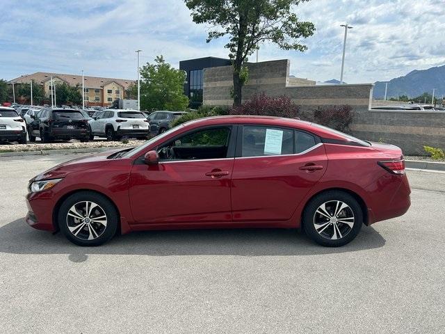 used 2021 Nissan Sentra car, priced at $15,156