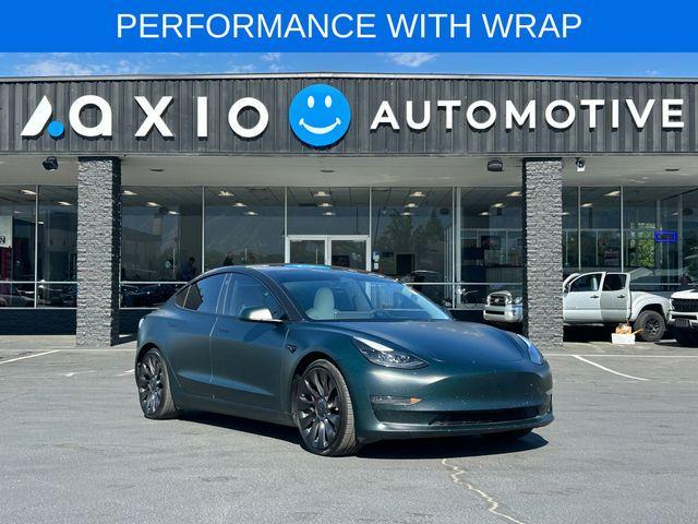 used 2023 Tesla Model 3 car, priced at $28,750