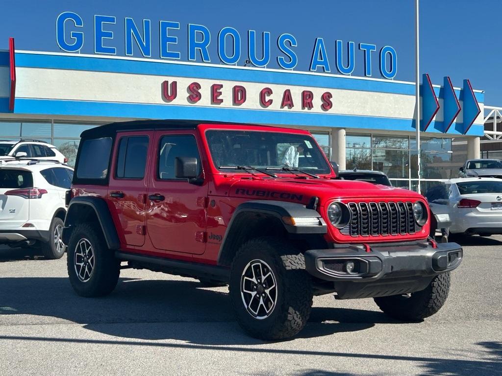 used 2024 Jeep Wrangler car, priced at $41,495