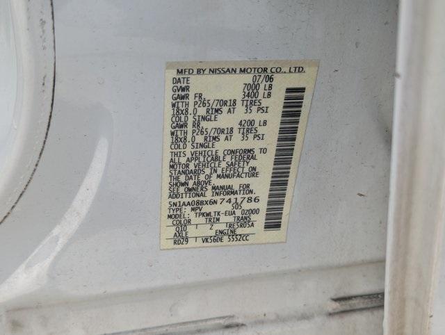 used 2006 Nissan Armada car, priced at $3,988