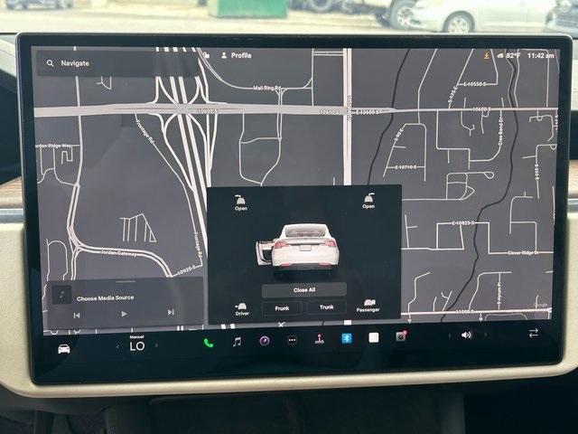 used 2022 Tesla Model X car, priced at $51,495
