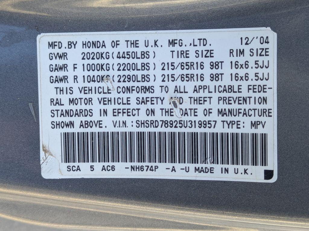 used 2005 Honda CR-V car, priced at $4,988