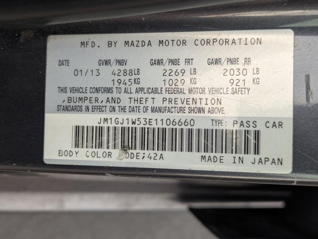 used 2014 Mazda Mazda6 car, priced at $5,988
