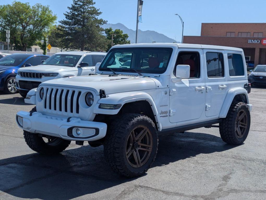 used 2020 Jeep Wrangler Unlimited car, priced at $30,588