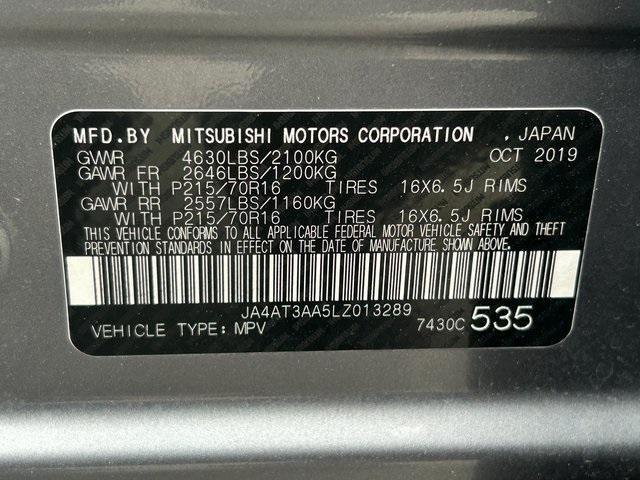 used 2020 Mitsubishi Eclipse Cross car, priced at $13,376