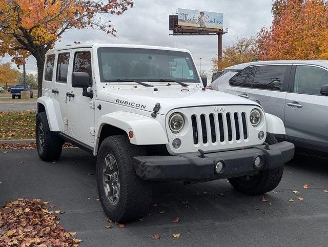 used 2014 Jeep Wrangler Unlimited car, priced at $16,288