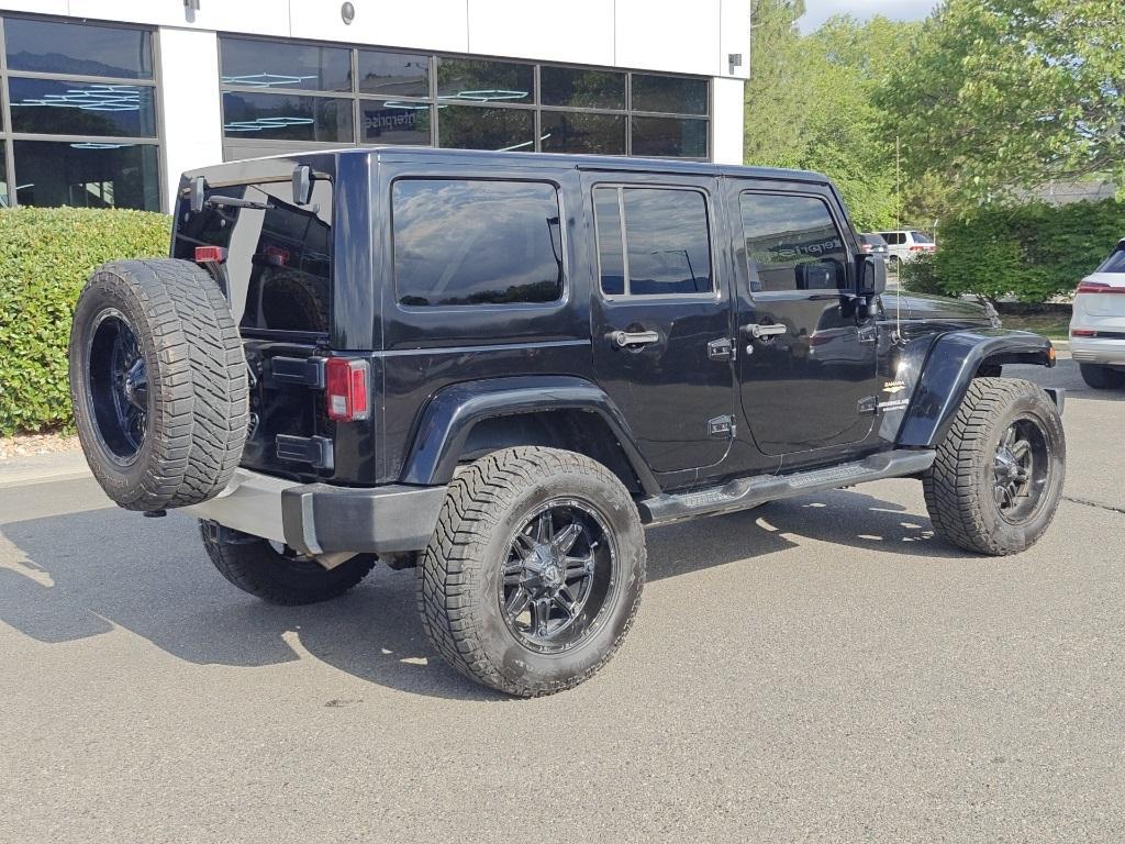 used 2015 Jeep Wrangler Unlimited car, priced at $18,450