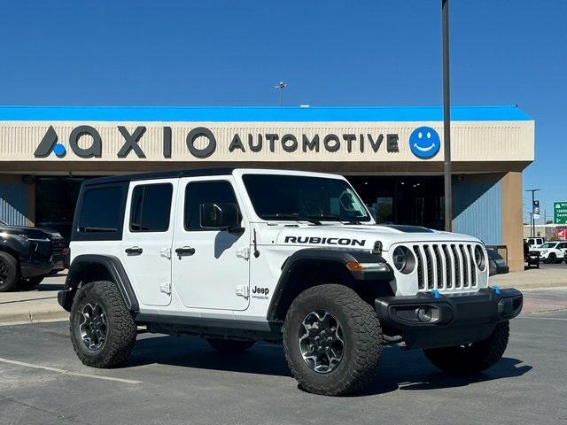 used 2022 Jeep Wrangler Unlimited 4xe car, priced at $35,488