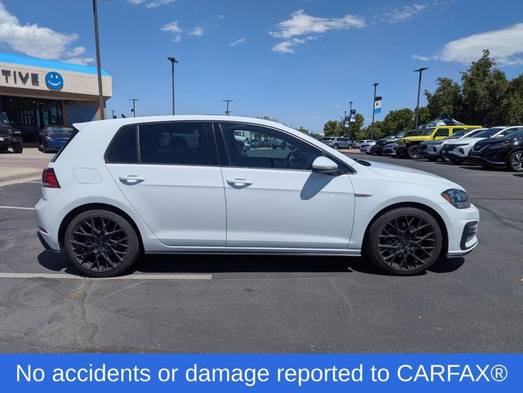 used 2018 Volkswagen Golf GTI car, priced at $17,488