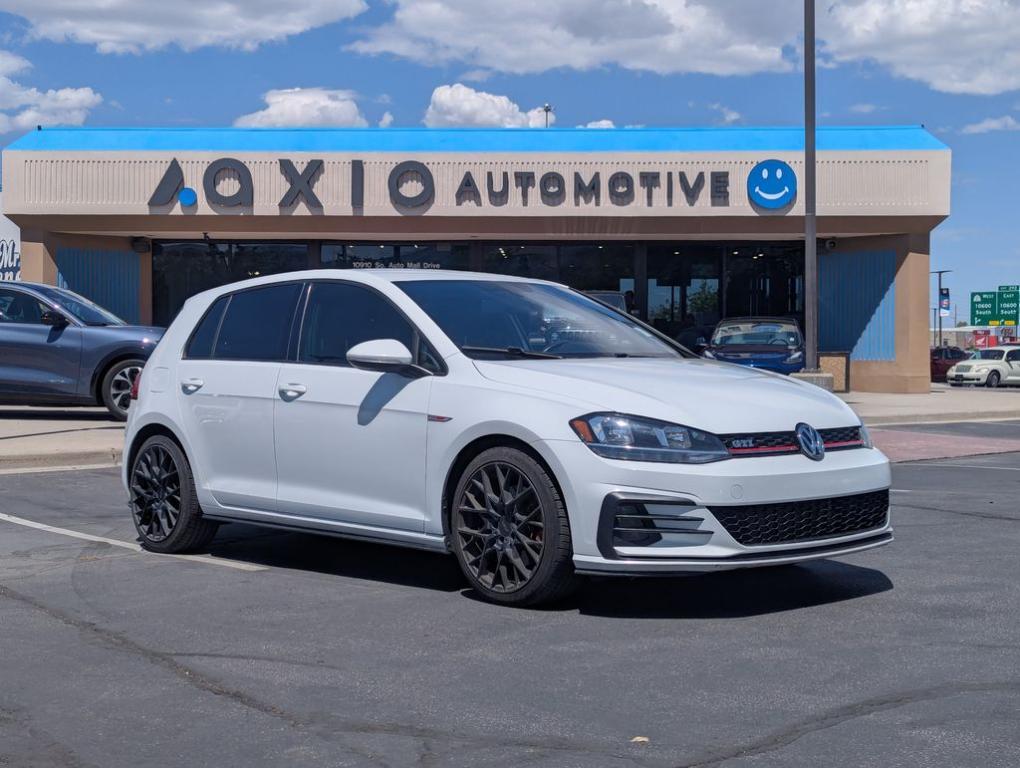 used 2018 Volkswagen Golf GTI car, priced at $17,988