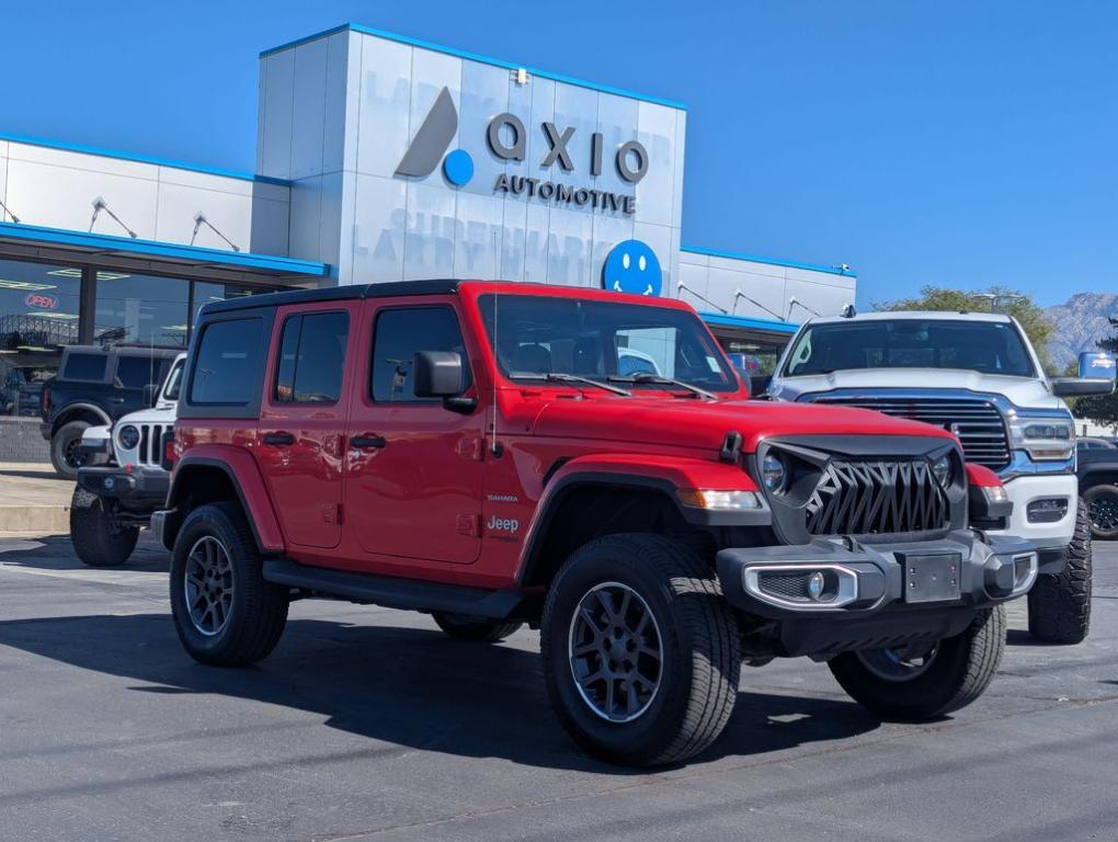 used 2020 Jeep Wrangler Unlimited car, priced at $25,488