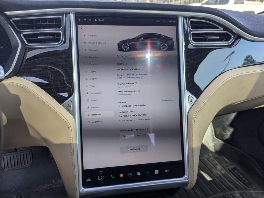 used 2016 Tesla Model S car, priced at $14,988