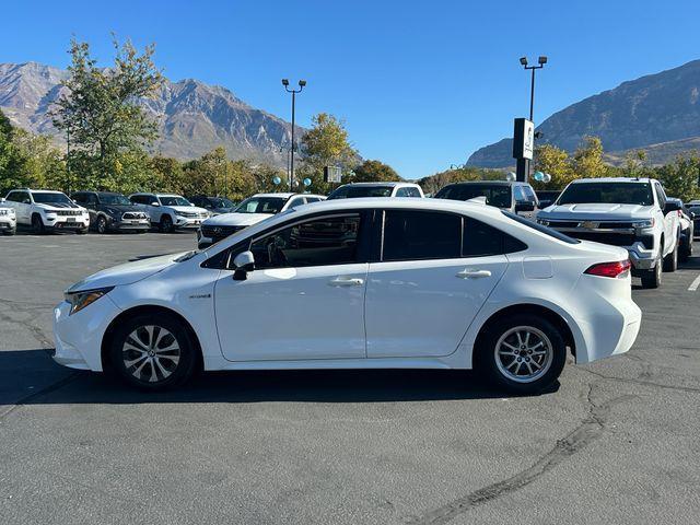 used 2021 Toyota Corolla Hybrid car, priced at $18,750