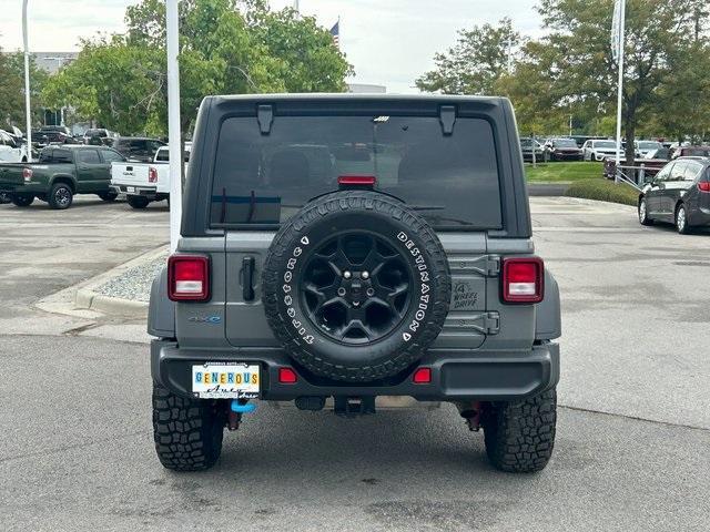 used 2023 Jeep Wrangler 4xe car, priced at $27,958