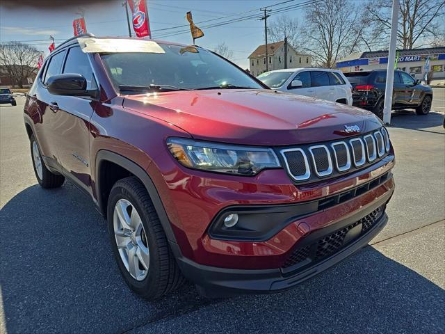 used 2022 Jeep Compass car, priced at $21,495