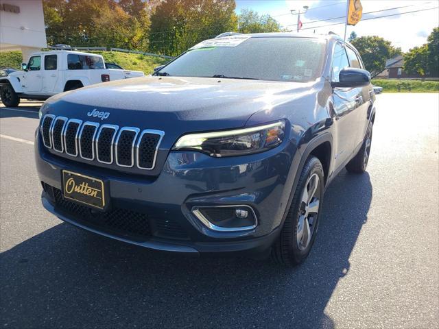 used 2021 Jeep Cherokee car, priced at $26,040