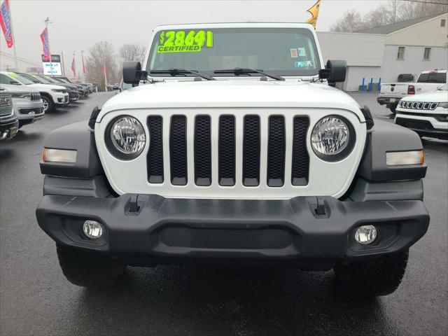 used 2021 Jeep Wrangler car, priced at $28,641