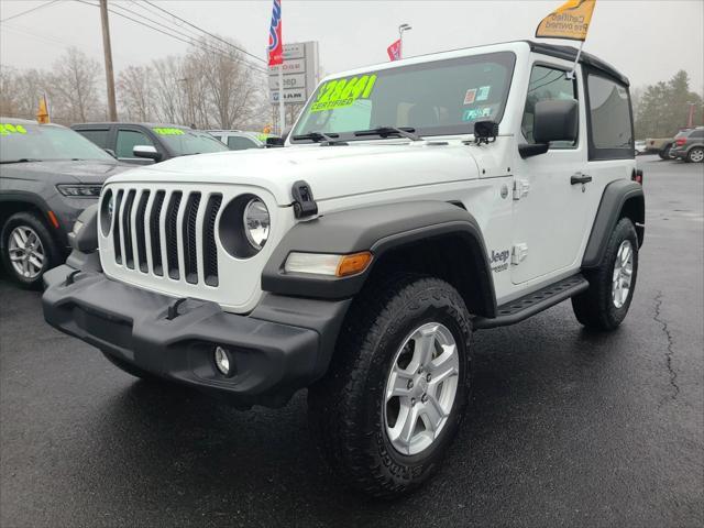 used 2021 Jeep Wrangler car, priced at $28,641