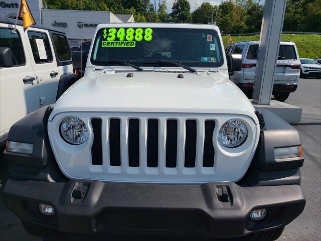 used 2020 Jeep Wrangler Unlimited car, priced at $34,050